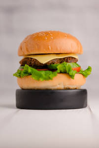 CHEESE CHICKEN BURGER