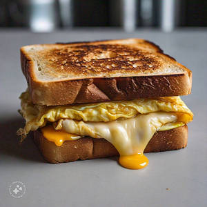 Fried Egg & Cheese Grilled Sandwich