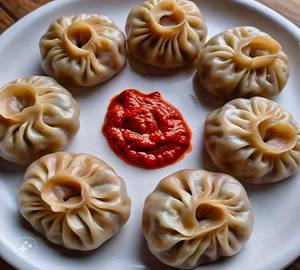 Veg Momo Steamed