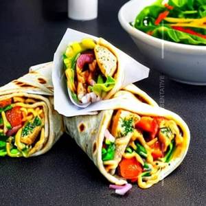 Milano special chicken wrap 