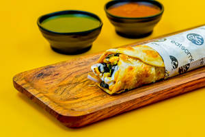 Mini Mushroom Bhuna Wrap