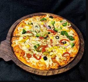 Tandoori paneer pizza
