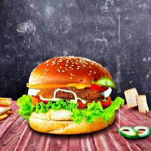 Cheese & Salad Burger