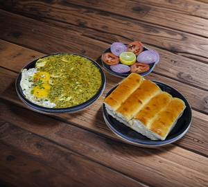 Australian Fry [3 Egg] With 4 Pav