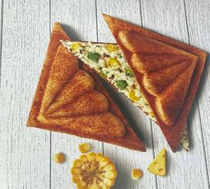 Cheese corn sandwich