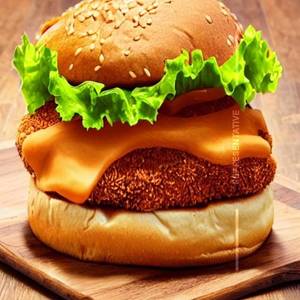 Super Crispy Chicken Burger