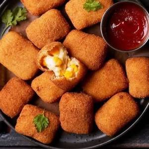 Cheese corn nuggets
