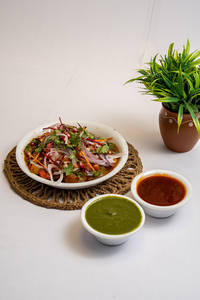 Aloo Tikki Chaat