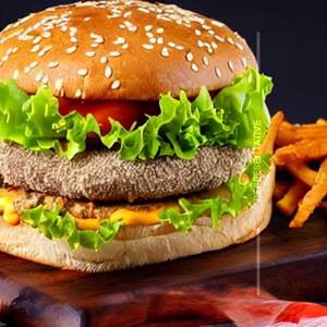 Double Decker Chicken Burger
