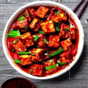 Red Chilli Paneer (Full Spicy)