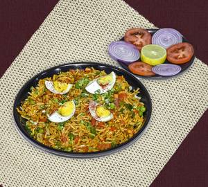 Egg Biryani Pulav [1 Egg ]