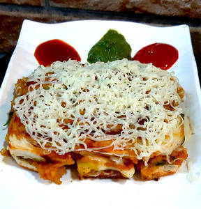 Masala Cheese Toast