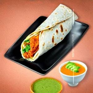 Single egg single chicken wrap