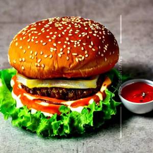 Spicy Paneer Burger