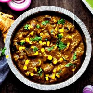 Mushroom Corn Masala