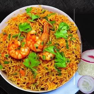 Prawns Schezwan Rice
