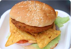 Tandoori Nachos Burger