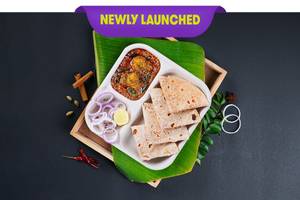 (New) Chicken Chettinad Chapati Lunchbox