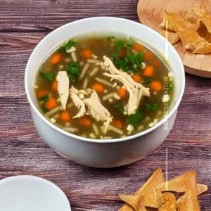 Double chicken soup