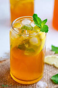 Lemon ginger green tea      