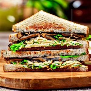 Mushroom Sandwich