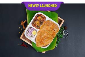 (New) Chicken Chettinad Paratha Lunchbox