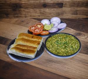 Garlic Khima [2 Egg] With 4 Pav
