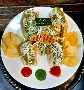 Pahadi Cheese Grill Sandwich