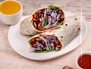 Spicy Mushroom Wrap 