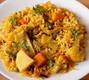 Basmati Rice Mixed Veg Tehri