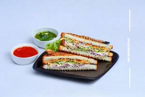 Schezwan Veg Grill Sandwich 