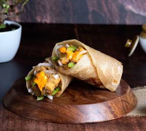 Mushroom and Sweet Corn Wrap