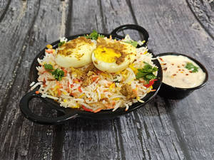 Awadhi Egg Biryani