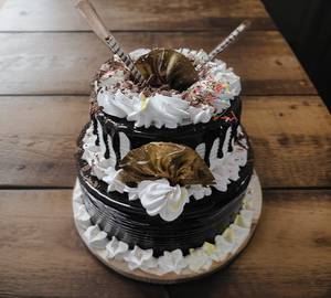 2 tier black forest cake special (1500gm)