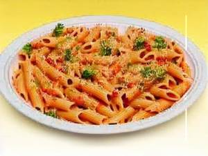 Veg Pink Sauce Pasta 