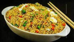 Schezwan Egg Fried Rice