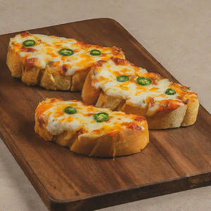 Cheesy Chilli Garlic Bread [3 Pieces]