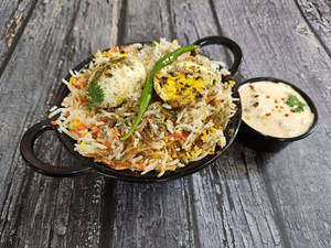Spicy Kali Mirch Egg Biryani