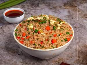 Schezwan Egg Fried Rice