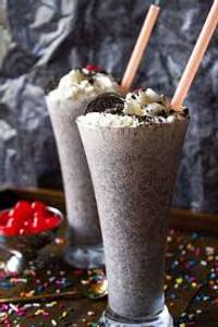 Mint oreo thick shake