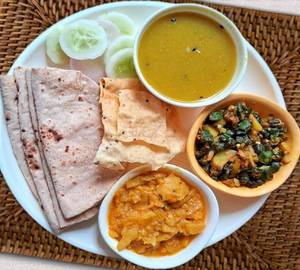 Standard Veg Thali - Roti