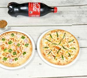 Set Of  2 Pizza Cold Drink Combo