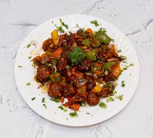 Dry Chilly Mushroom