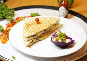 Garlic &  Mushroom Sandwich