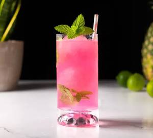 Pink Lady Mojito