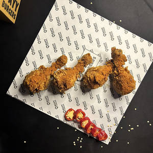 (4 Pcs) Crispy Fried Chicken Legs [Peri Peri]