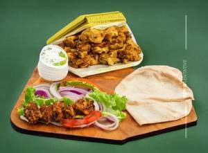 Pepper Chicken Shawarma Plate