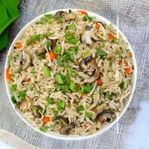 Mushroom Fried Rice