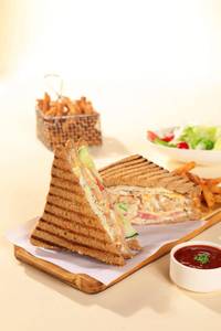 Mushroom N Cheese Grilled Sandwich (400 g) (268.5 Kcal)