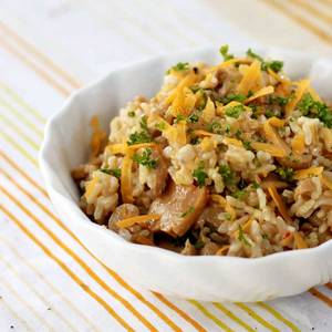 Mushroom Fried Rice